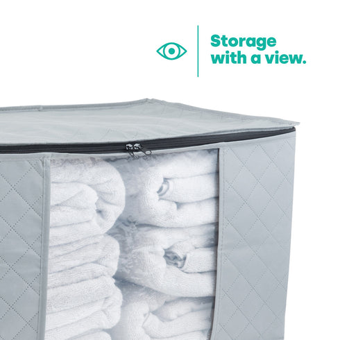 Quilted Storage Bag Set of 3